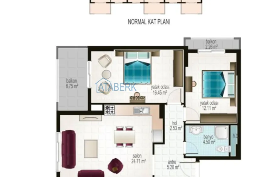 Buy cheap Apartments in Mahmutlar in a residential complex from the developer 4 