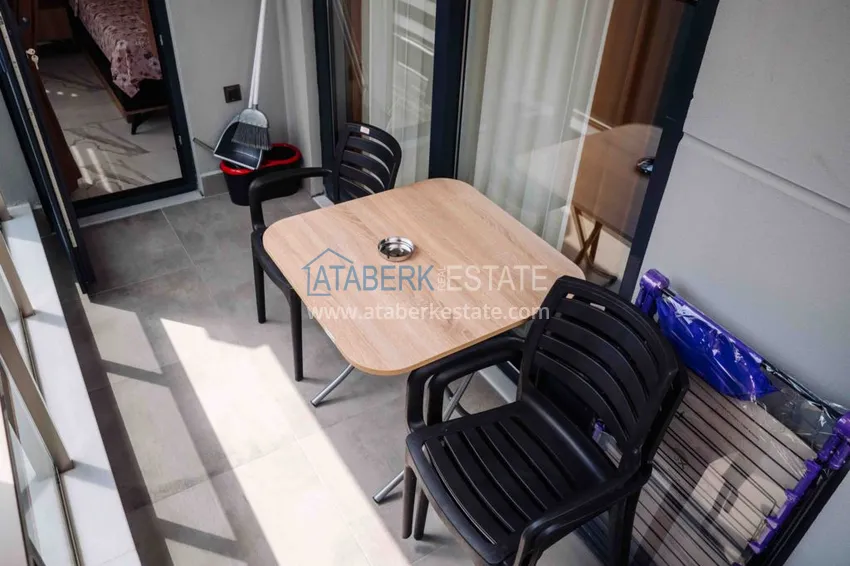 Purchase Apartment for rent in Alanya Cleopatra beach area in a complex with swimming pool No. 10 9 