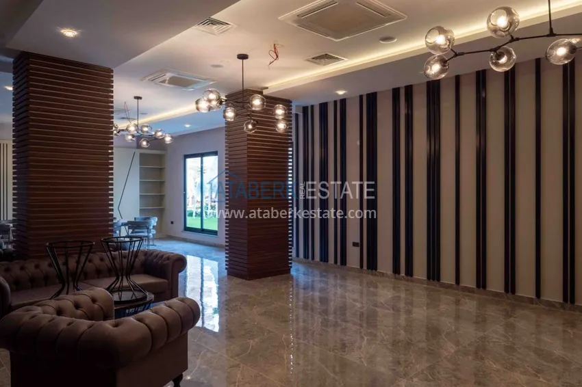 A fully equipped apartment for rent in Mahmutlar in a luxurious residence A60 44 