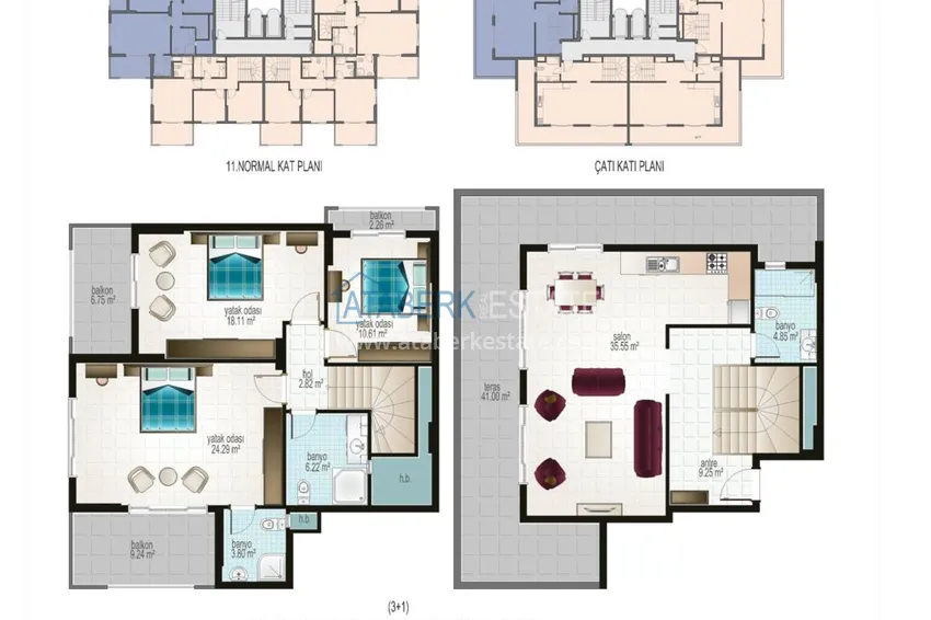 Buy cheap Apartments in Mahmutlar in a residential complex from the developer 6 