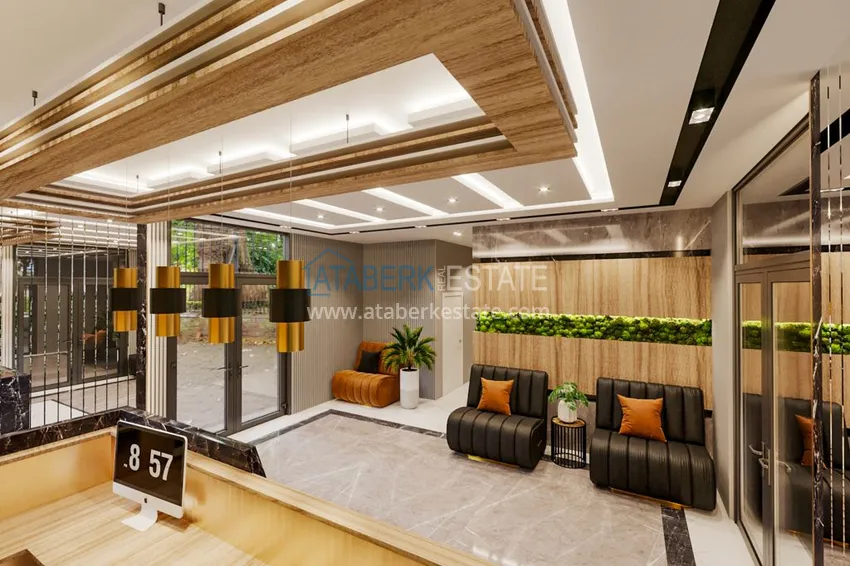 New investment project of an off-plan residential complex in Mahmutlar 14 