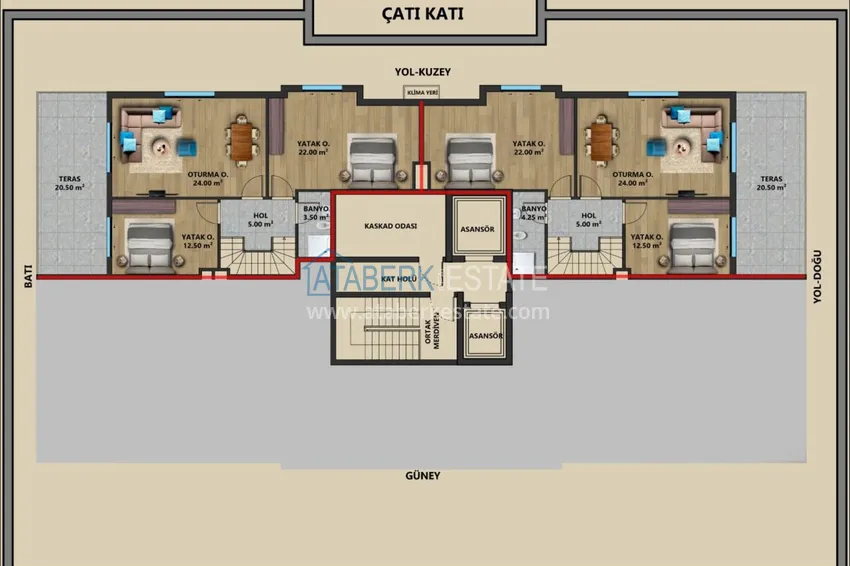 Buy cheap Apartments and penthouses in Antalya - Muratpasa from the developer with interest-free installments 2 