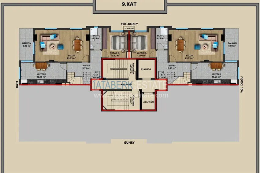 Buy cheap Apartments and penthouses in Antalya - Muratpasa from the developer with interest-free installments 3 