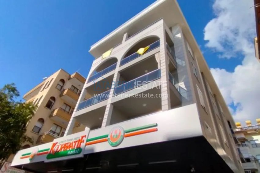 Apartments in the center of Alanya with a fine finish in a new building 2 