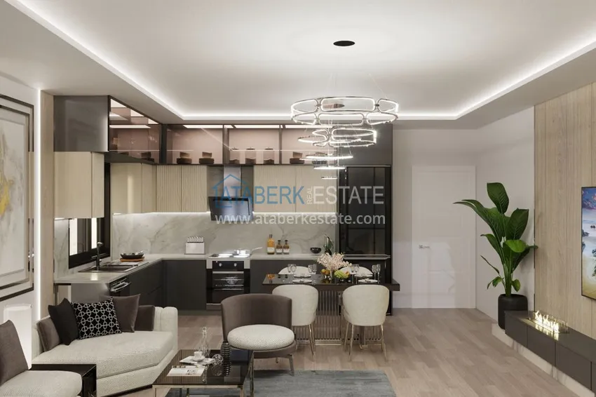 Purchase  New project of a modern city house in the very center of Alanya 2 