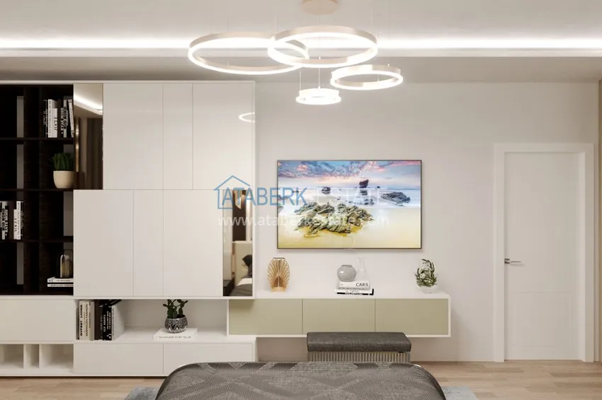 Purchase  New project of a modern city house in the very center of Alanya 7 