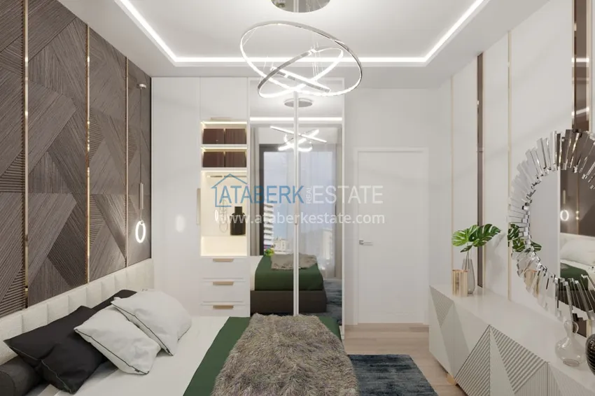 Purchase  New project of a modern city house in the very center of Alanya 9 