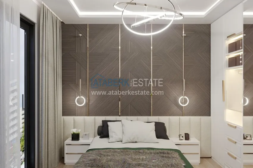 Purchase  New project of a modern city house in the very center of Alanya 12 