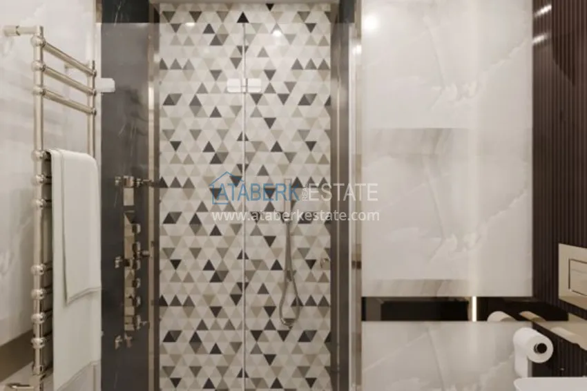 Purchase  New project of a modern city house in the very center of Alanya 13 