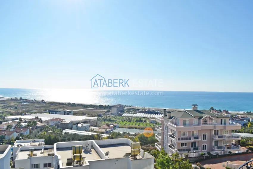 Purchase Three – level semi – detached villa in Demirtas area with a private garden 36 