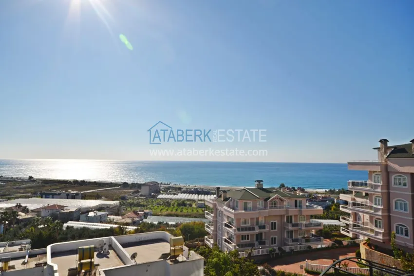Purchase Three – level semi – detached villa in Demirtas area with a private garden 34 