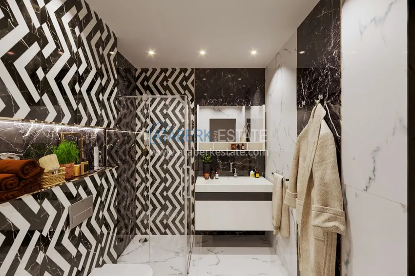 Purchase New investment project of an off-plan residential complex in Mahmutlar 25 