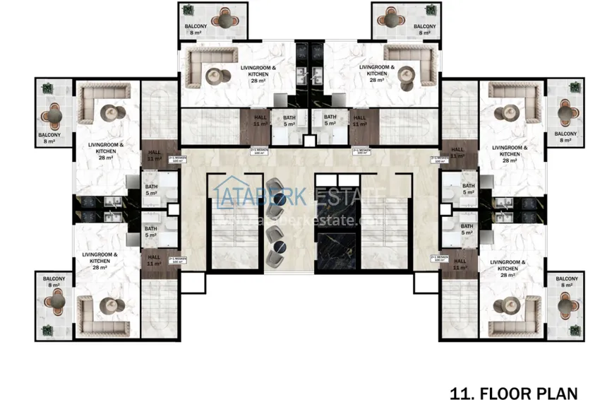 Buy cheap Start sales! New project off-plan in Mahmutlar district - Alanya 2 