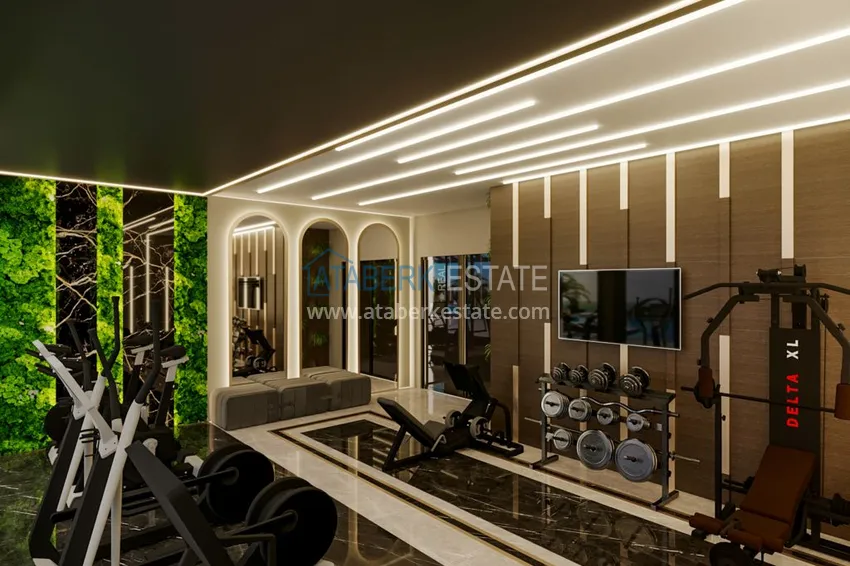 New investment project of an off-plan residential complex in Mahmutlar 17 