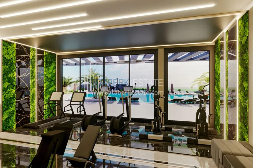 New investment project of an off-plan residential complex in Mahmutlar 16 