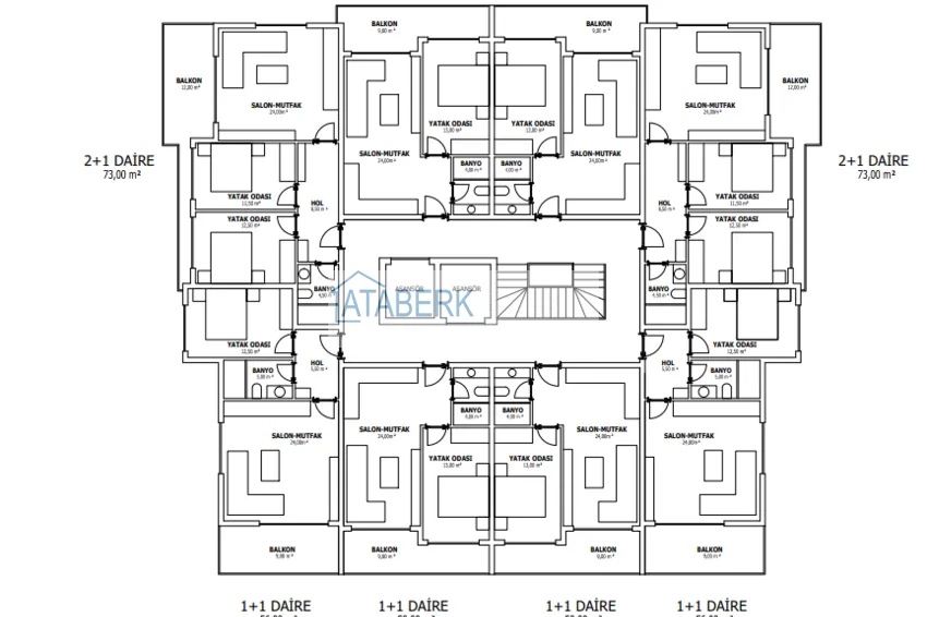 Buy cheap New investment project of a comfortable residential complex in Mahmutlar 4 