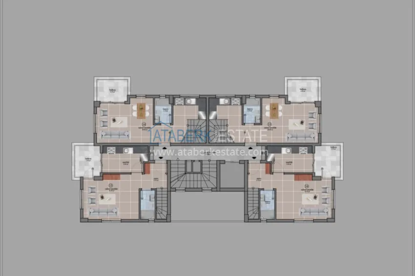 Buy cheap New investment project of a residential complex in Alanya - Konakli 3