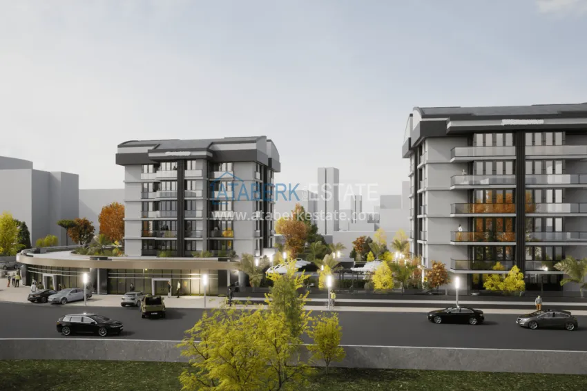 New project of a low-rise residential complex in Antalya - Altintash 1 