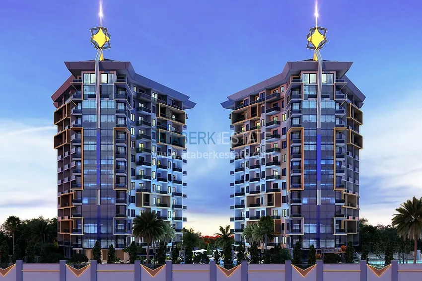 Apartment in Mahmutlar from an investor in a residential complex under construction 7 