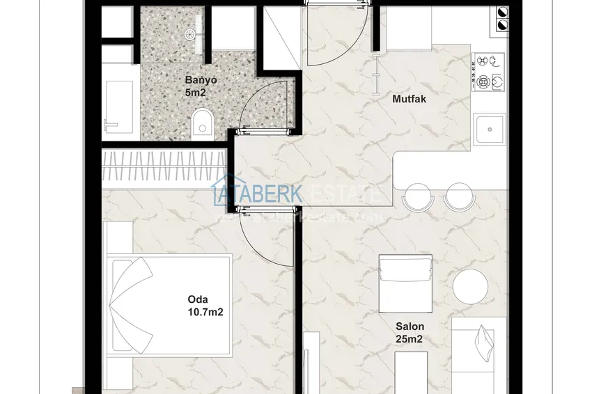 Buy cheap Start of sales! New unique large-scale project of a hotel-type complex in Okurcalar 1 