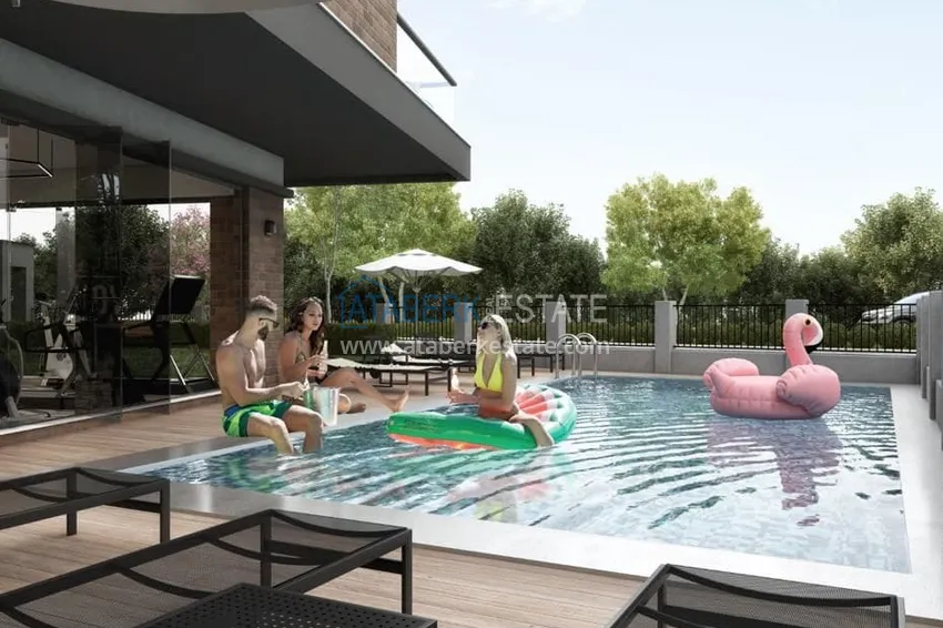 New investment-attractive project in the center of Alanya 10 