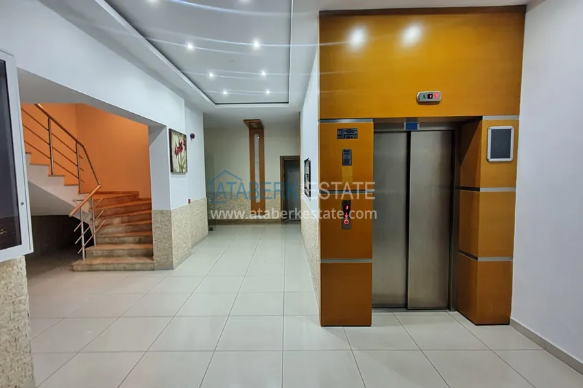 Duplex penthouse in Mahmutlar with furniture in a well-maintained complex 12 