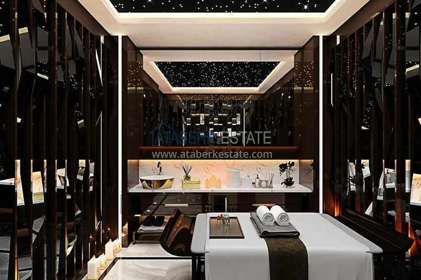 Apartment in the center of Alanya in a new residential complex project 28 