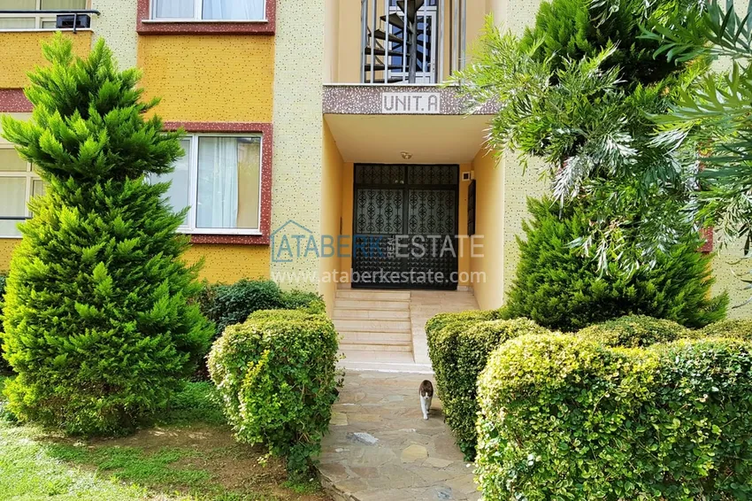 Apartment in Kestel with furniture in a complex on the first coastline 12 