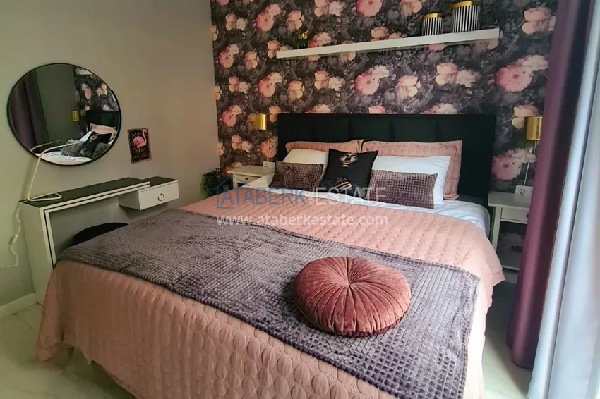 Purchase  Two-room apartment in the center of Alanya with author's interior 12 