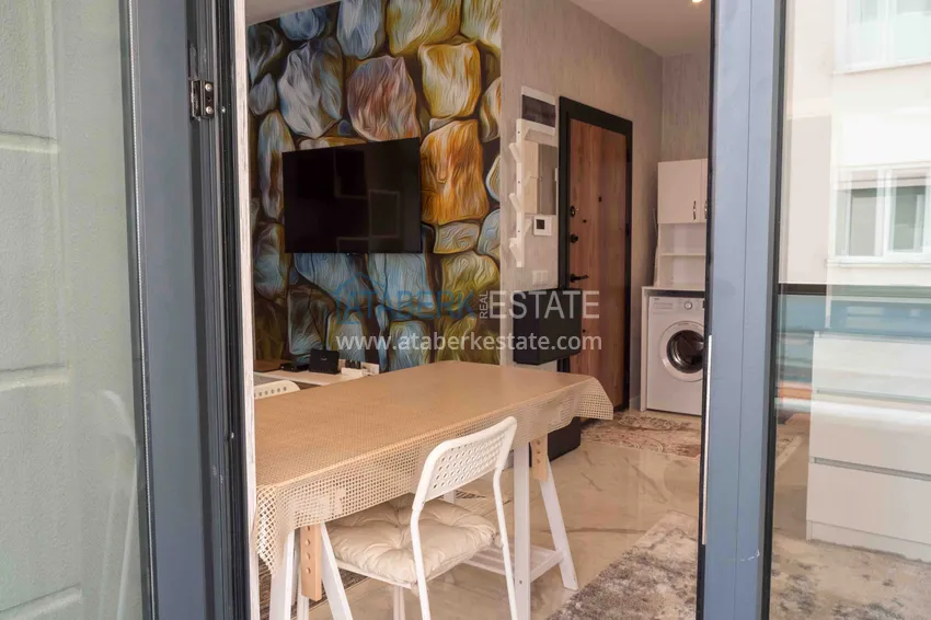 Purchase One bedroom apartment for rent in the center of Alanya Keykubat beach area 13