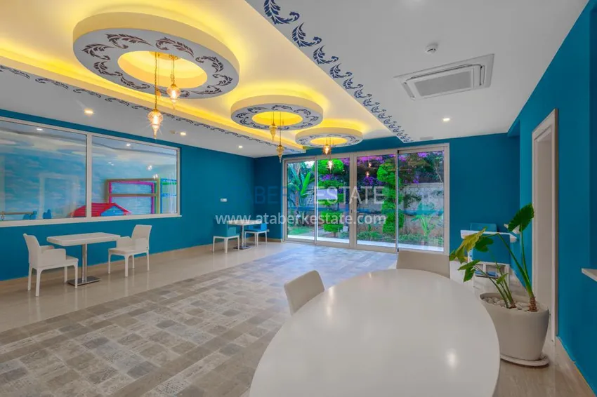 Apartment in Mahmutlar with furniture, glazed balcony and sea view 12 