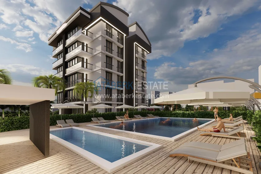 New project of a low-rise residential complex in Antalya - Altintash 11 