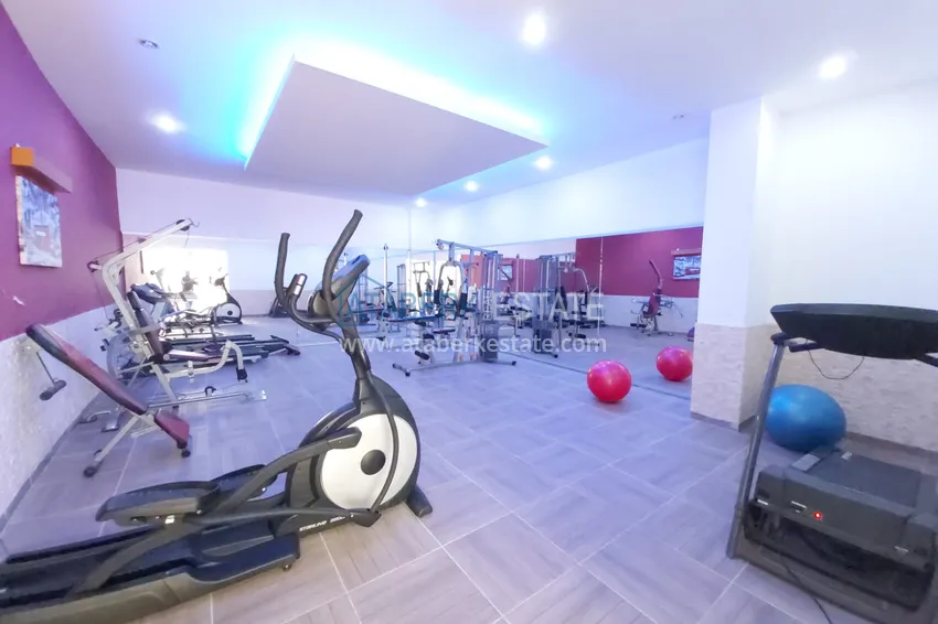 Duplex penthouse in Mahmutlar with furniture in a well-maintained complex 13 