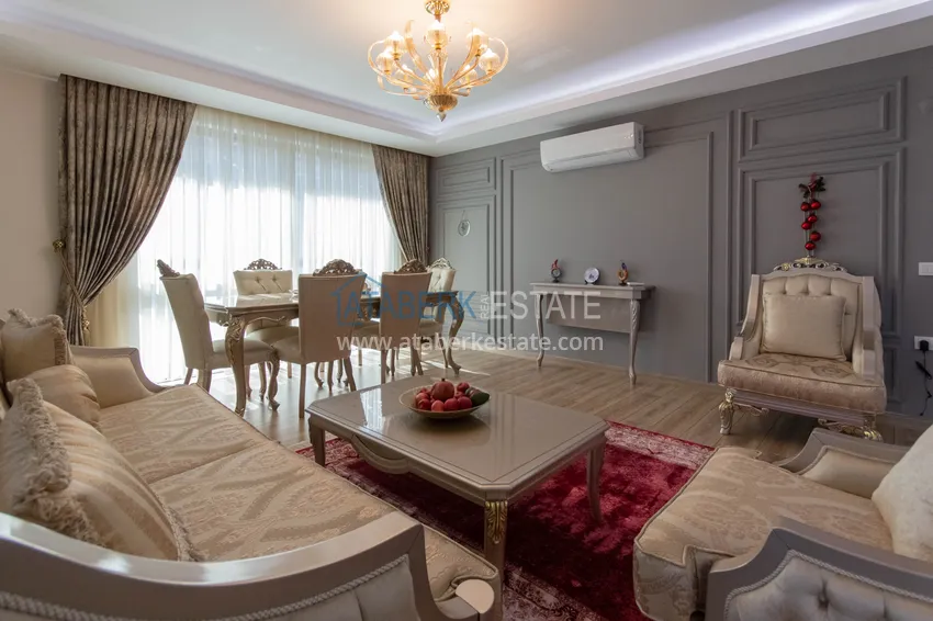 Purchase Duplex in Mahmutlar with furniture and sea and mountain views in a new complex 11 