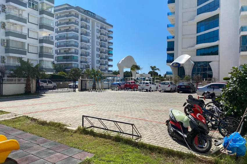 Three-room apartment in Mahmutlar with a view of the sea and mountains 12 