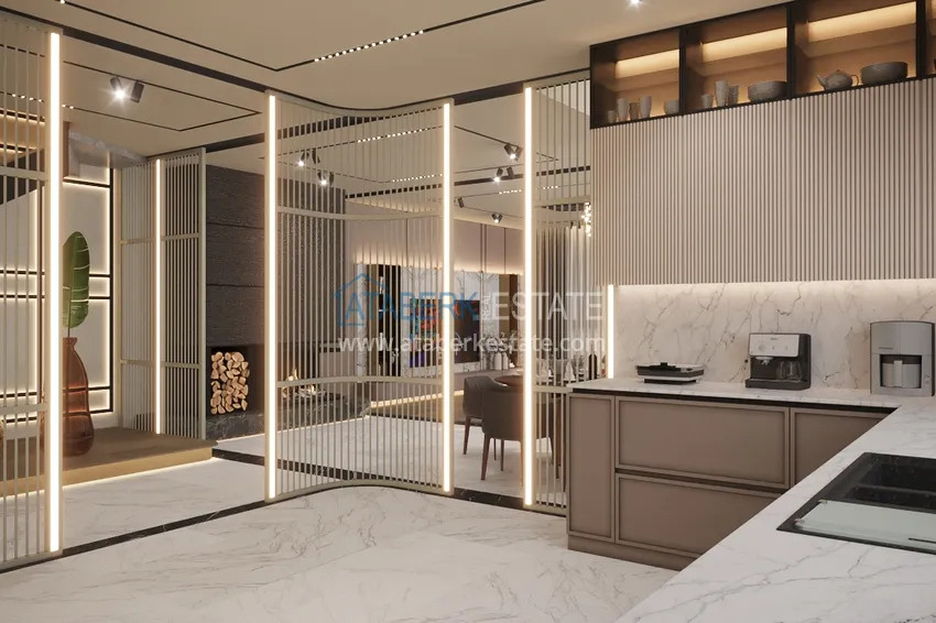 Purchase  New villas in Antalya - Aksu - Altintash in a cottage complex under construction 9 