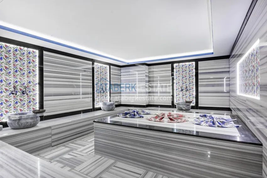 Furnished apartment in Mahmutlar in a modern complex 13 