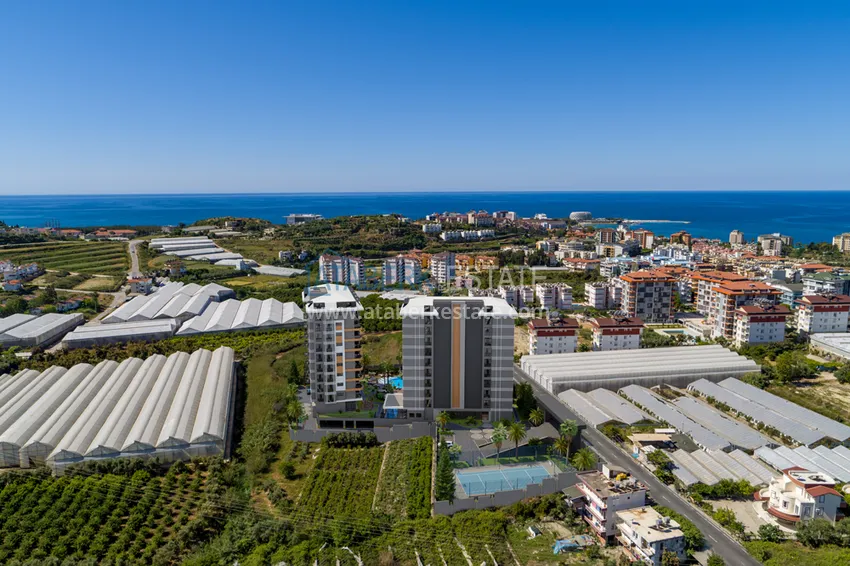 Apartment from an investor in Avsallar with installment payment in a complex under construction 12 