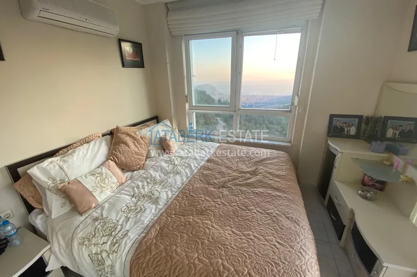 Purchase Urgent sale! Furnished villa in Alanya Tepe district with the right to obtain citizenship 13