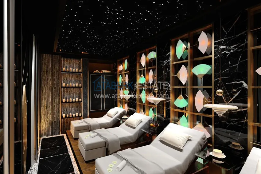 Apartment in the center of Alanya in a new residential complex project 30 