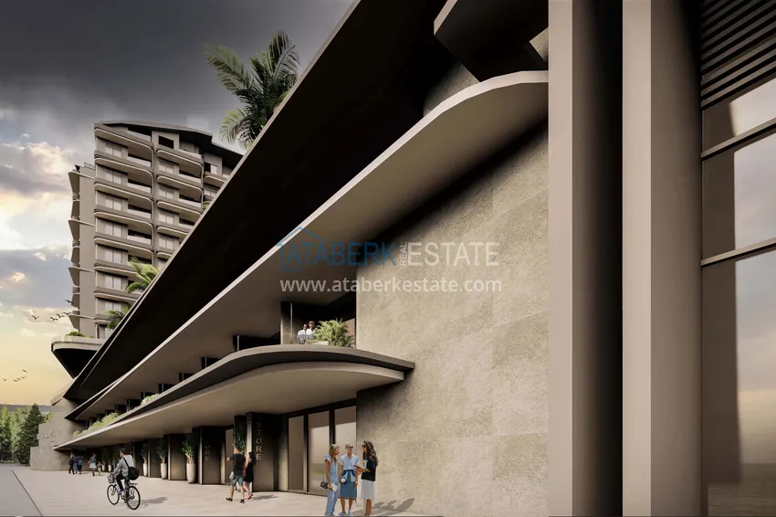 Start of sales! New unique large-scale project of a hotel-type complex in Okurcalar 15 