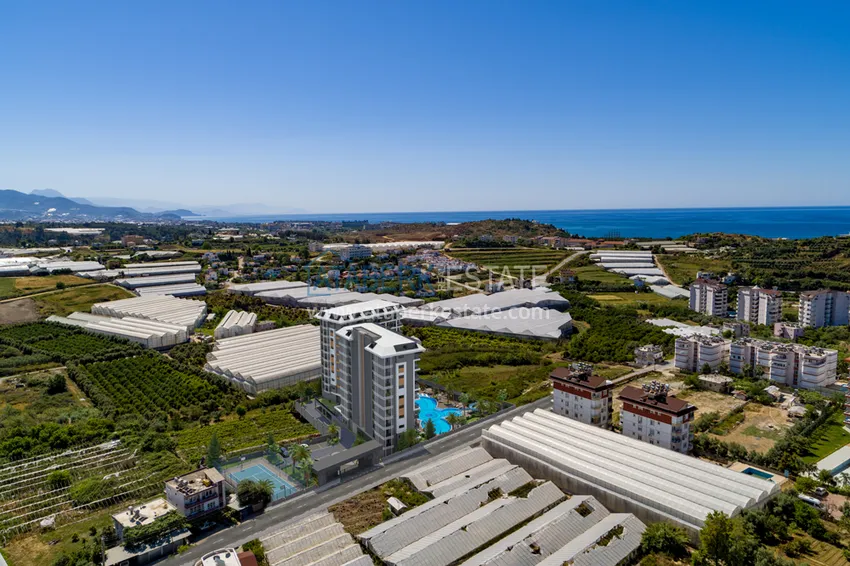 Apartment from an investor in Avsallar with installment payment in a complex under construction 13 