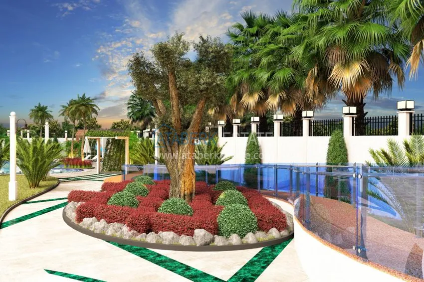 Apartment in the center of Alanya in a new residential complex project 11 