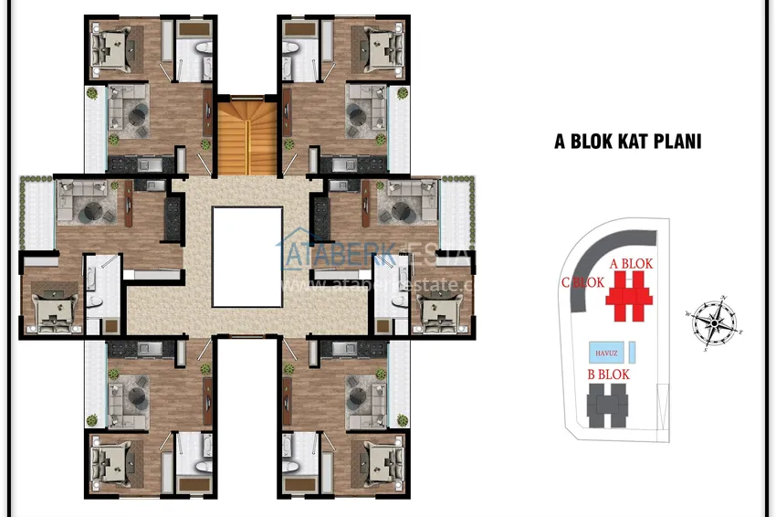 Buy cheap New project of a low-rise residential complex in Antalya - Altintash 1 