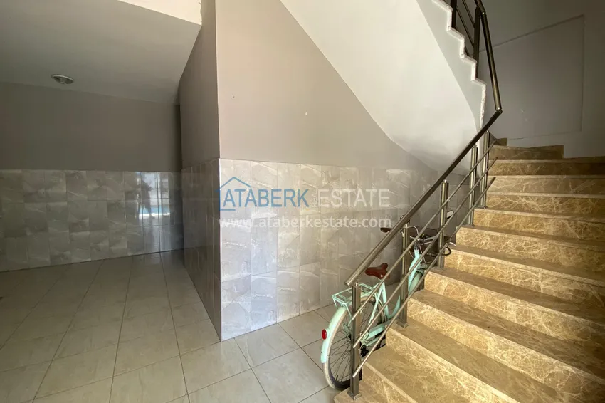 Three-room apartment in Mahmutlar with a view of the sea and mountains 14 