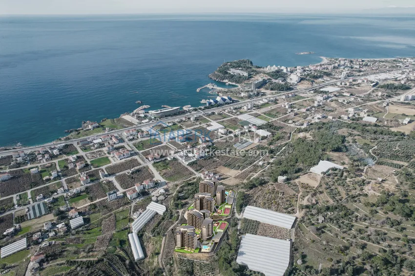 Start of sales! New unique large-scale project of a hotel-type complex in Okurcalar 16 