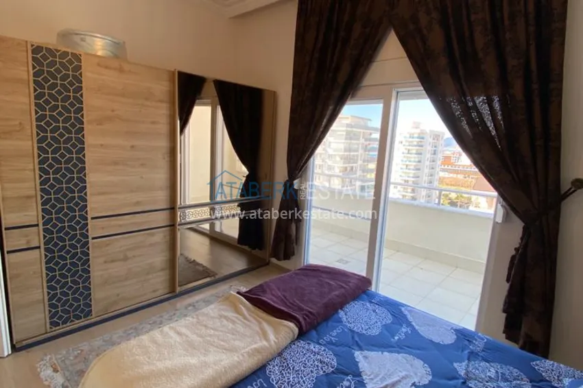 Purchase Furnished duplex penthouse in Mahmutlar with open sea view 14 