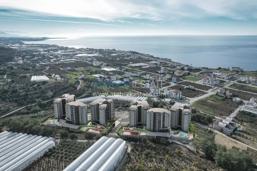 Start of sales! New unique large-scale project of a hotel-type complex in Okurcalar 17 