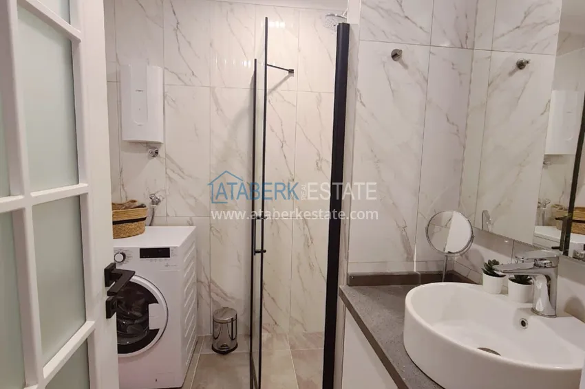 Purchase  Two-room apartment in the center of Alanya with author's interior 17 