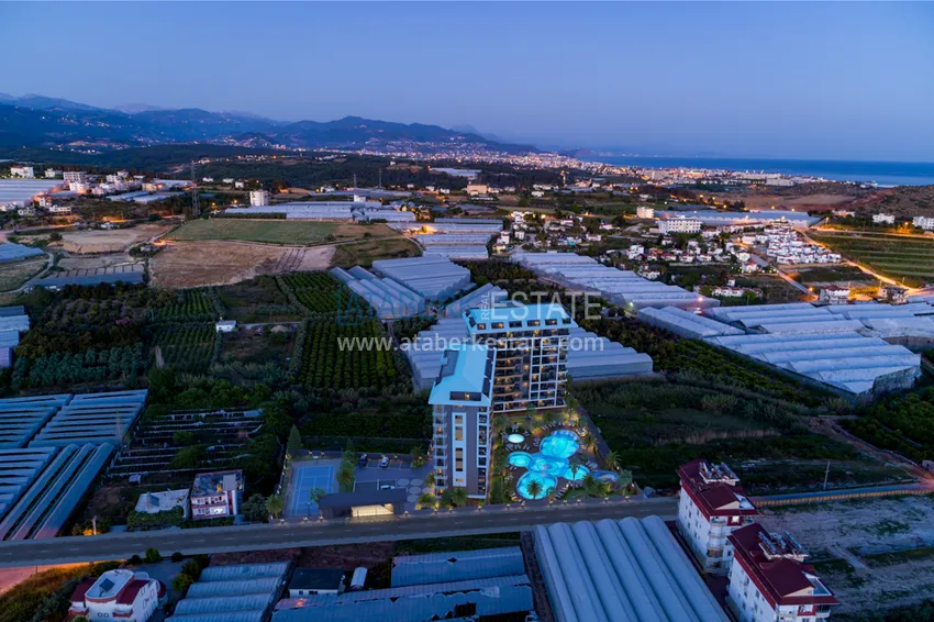 Apartment from an investor in Avsallar with installment payment in a complex under construction 15 